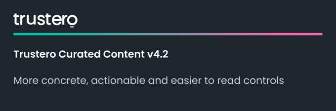 Trustero Curated Content v4.2